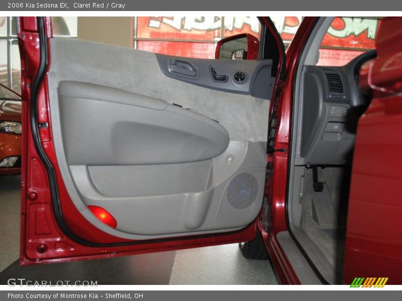 Claret Red / Gray 2006 Kia Sedona EX