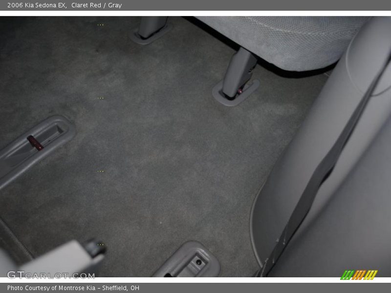 Claret Red / Gray 2006 Kia Sedona EX