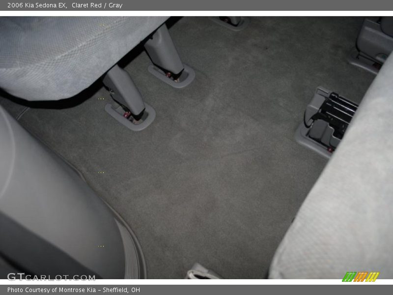 Claret Red / Gray 2006 Kia Sedona EX