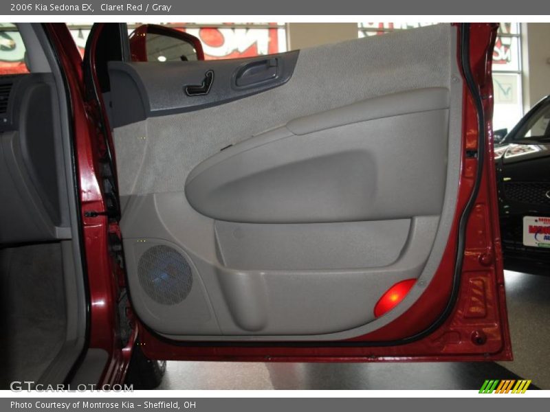 Claret Red / Gray 2006 Kia Sedona EX