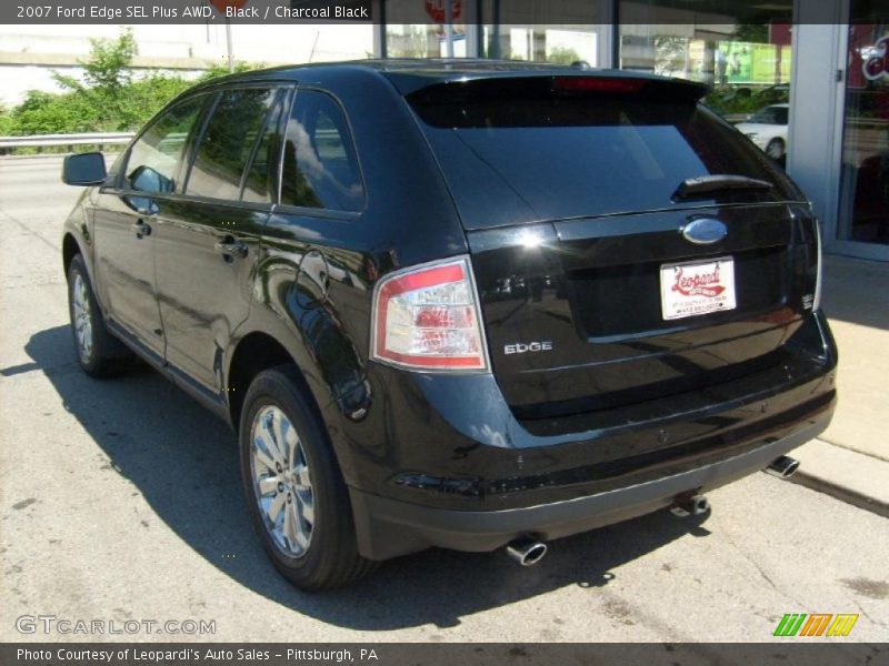 Black / Charcoal Black 2007 Ford Edge SEL Plus AWD