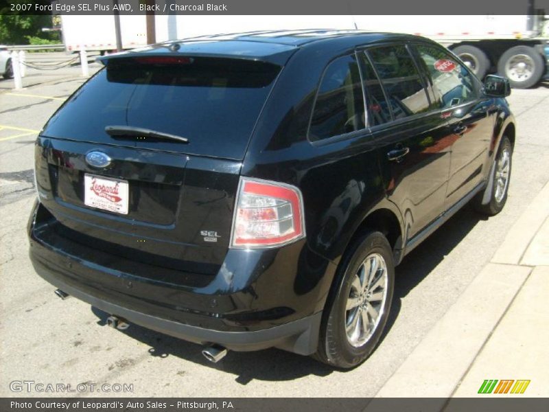 Black / Charcoal Black 2007 Ford Edge SEL Plus AWD