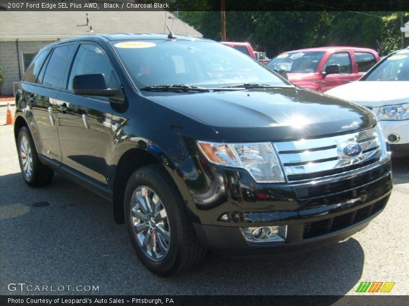 Black / Charcoal Black 2007 Ford Edge SEL Plus AWD