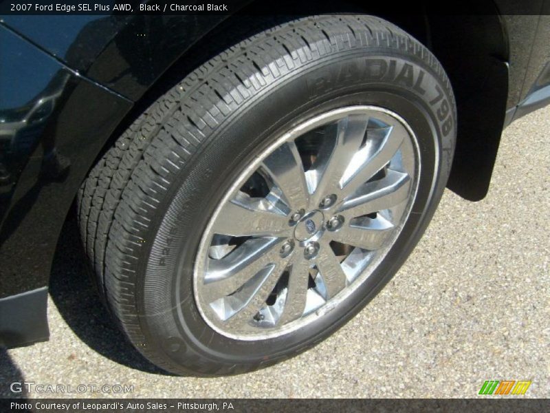 Black / Charcoal Black 2007 Ford Edge SEL Plus AWD