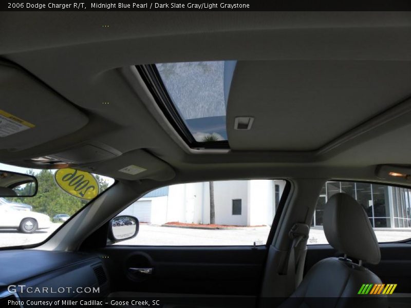 Midnight Blue Pearl / Dark Slate Gray/Light Graystone 2006 Dodge Charger R/T