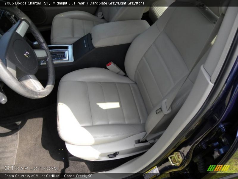 Midnight Blue Pearl / Dark Slate Gray/Light Graystone 2006 Dodge Charger R/T