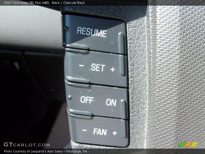 Black / Charcoal Black 2007 Ford Edge SEL Plus AWD