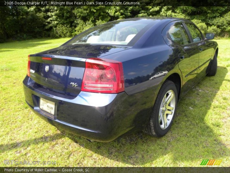 Midnight Blue Pearl / Dark Slate Gray/Light Graystone 2006 Dodge Charger R/T
