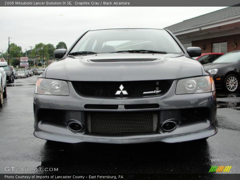 Graphite Gray / Black Alcantara 2006 Mitsubishi Lancer Evolution IX SE
