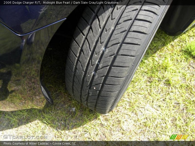 Midnight Blue Pearl / Dark Slate Gray/Light Graystone 2006 Dodge Charger R/T