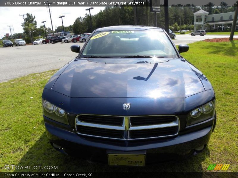 Midnight Blue Pearl / Dark Slate Gray/Light Graystone 2006 Dodge Charger R/T