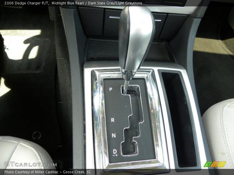Midnight Blue Pearl / Dark Slate Gray/Light Graystone 2006 Dodge Charger R/T
