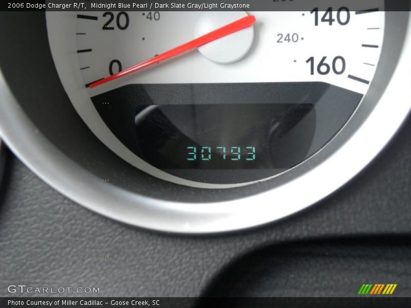 Midnight Blue Pearl / Dark Slate Gray/Light Graystone 2006 Dodge Charger R/T