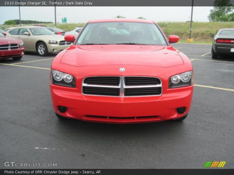 TorRed / Dark Slate Gray 2010 Dodge Charger SE