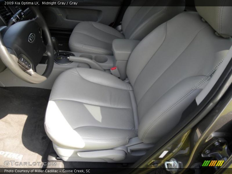 Midnight Gray / Gray 2009 Kia Optima LX