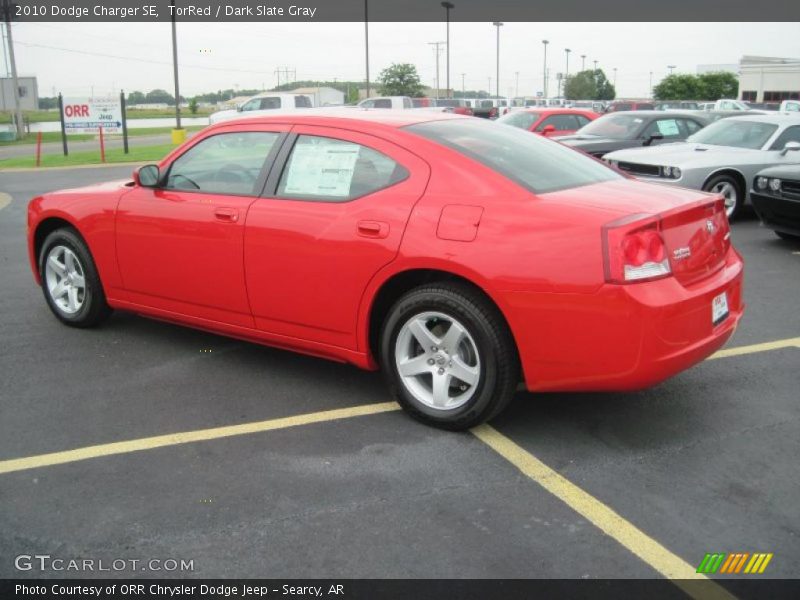 TorRed / Dark Slate Gray 2010 Dodge Charger SE
