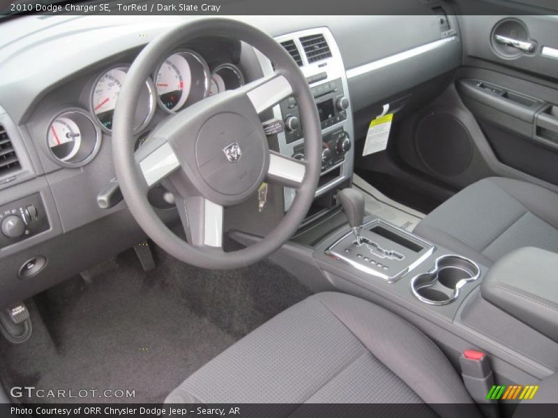 TorRed / Dark Slate Gray 2010 Dodge Charger SE
