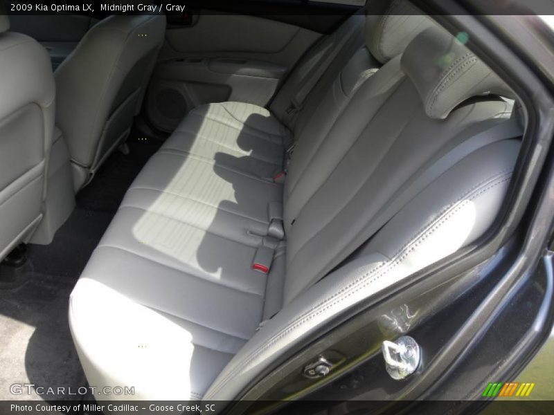 Midnight Gray / Gray 2009 Kia Optima LX
