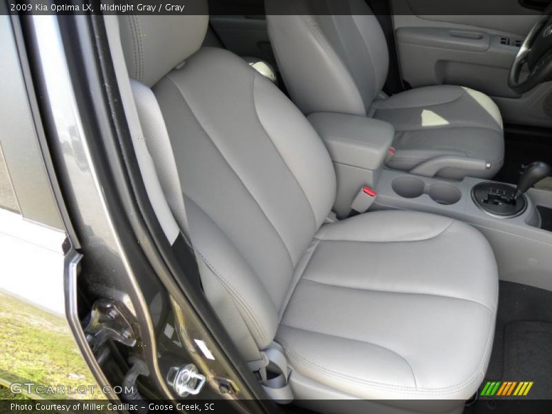 Midnight Gray / Gray 2009 Kia Optima LX