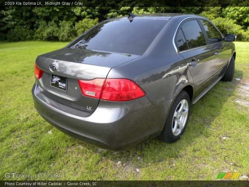 Midnight Gray / Gray 2009 Kia Optima LX