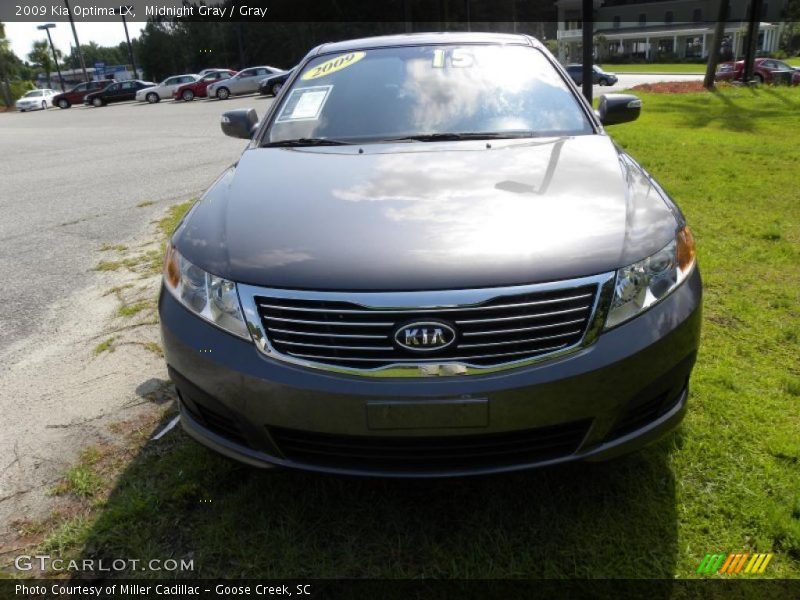 Midnight Gray / Gray 2009 Kia Optima LX