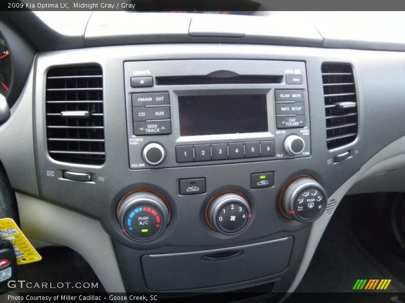 Midnight Gray / Gray 2009 Kia Optima LX