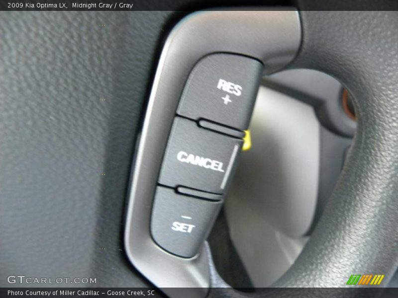 Midnight Gray / Gray 2009 Kia Optima LX