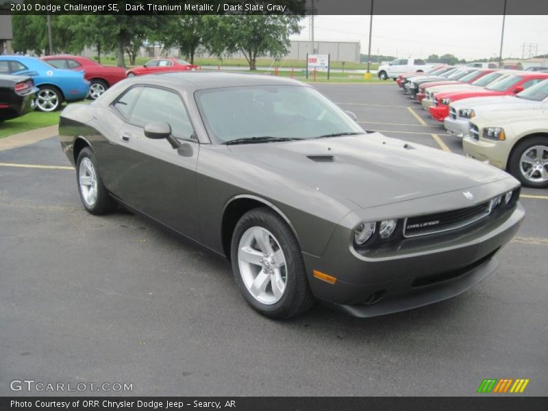 Dark Titanium Metallic / Dark Slate Gray 2010 Dodge Challenger SE