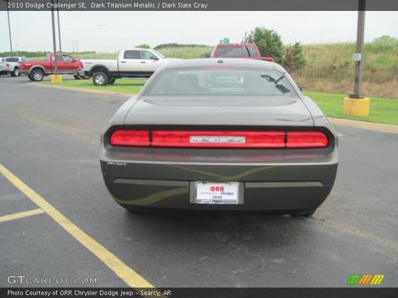 Dark Titanium Metallic / Dark Slate Gray 2010 Dodge Challenger SE