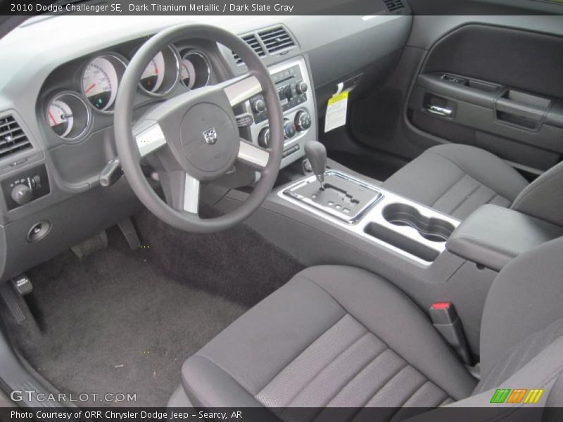 Dark Titanium Metallic / Dark Slate Gray 2010 Dodge Challenger SE
