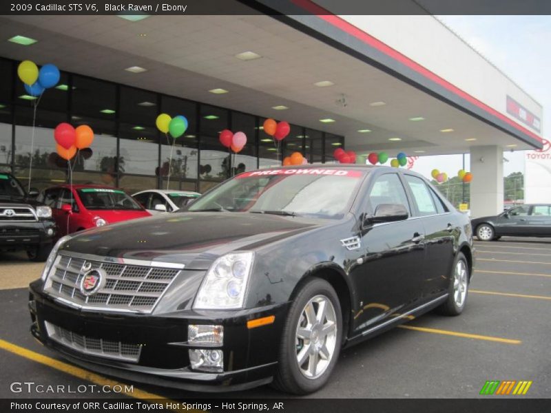 Black Raven / Ebony 2009 Cadillac STS V6
