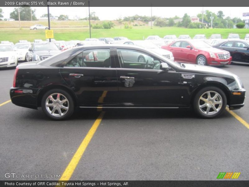 Black Raven / Ebony 2009 Cadillac STS V6