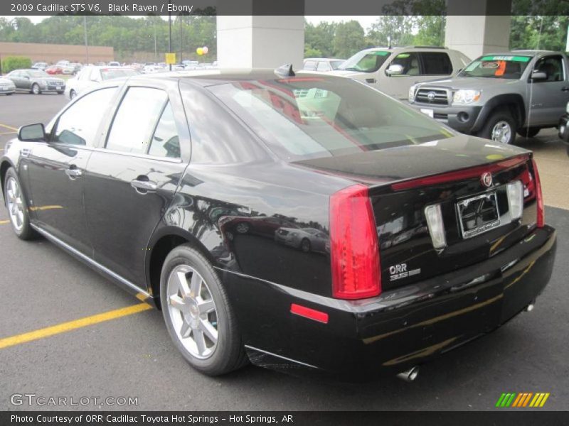 Black Raven / Ebony 2009 Cadillac STS V6