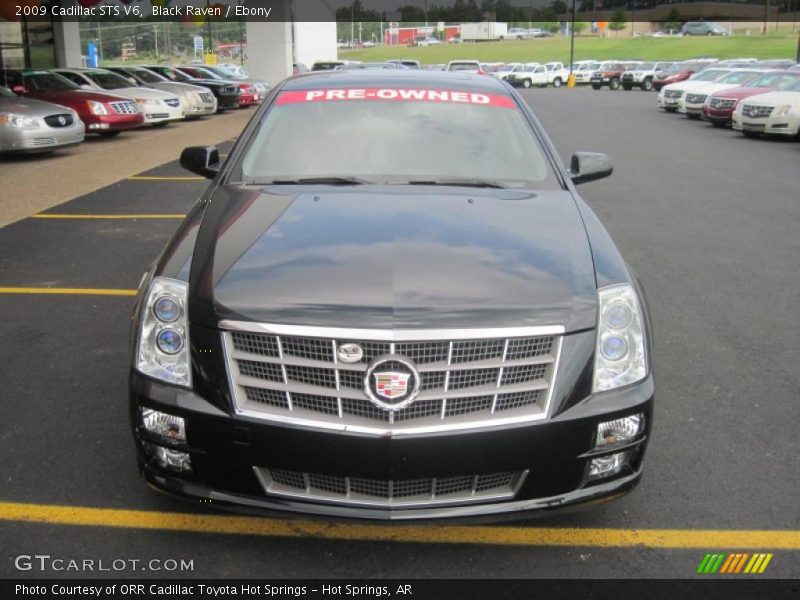 Black Raven / Ebony 2009 Cadillac STS V6