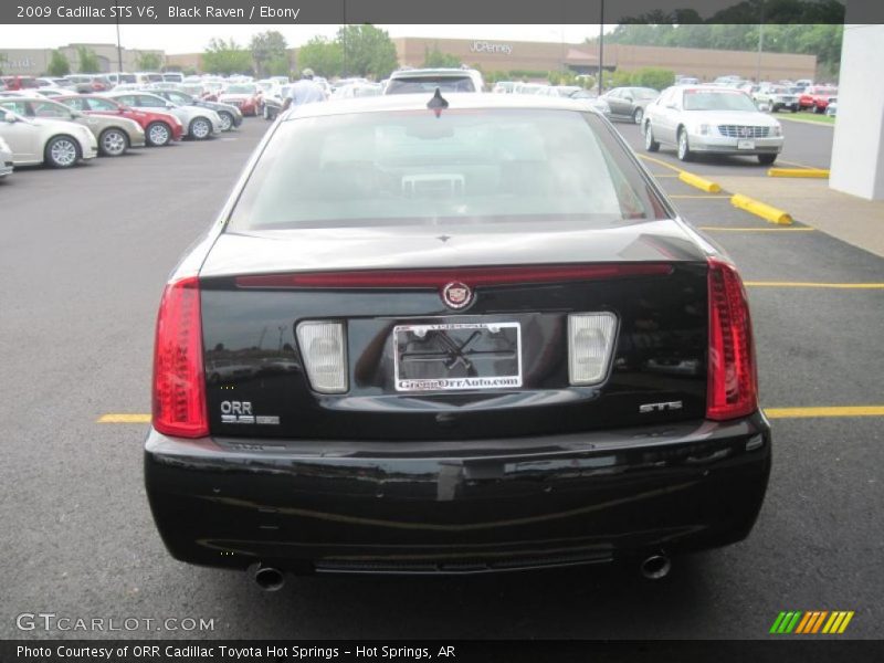Black Raven / Ebony 2009 Cadillac STS V6