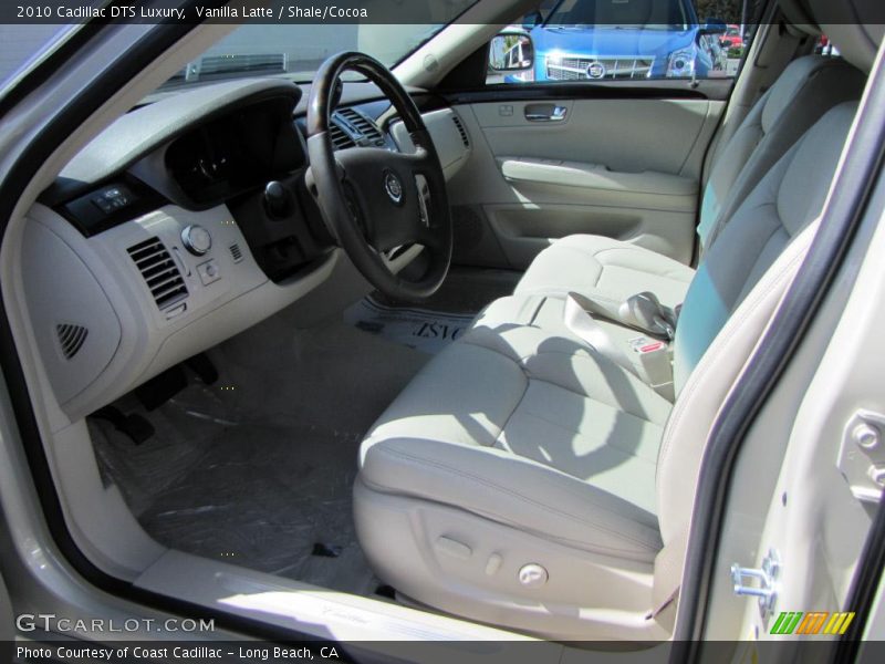 Vanilla Latte / Shale/Cocoa 2010 Cadillac DTS Luxury