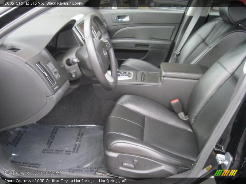 Black Raven / Ebony 2009 Cadillac STS V6