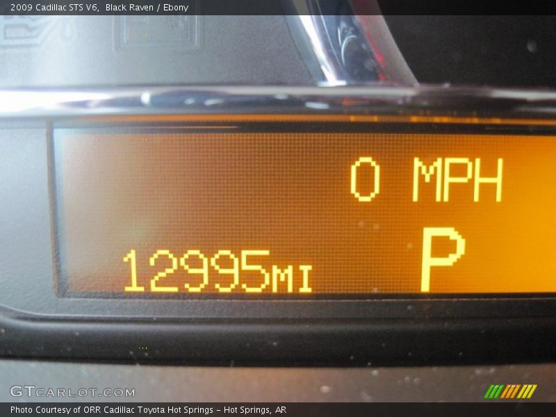 Black Raven / Ebony 2009 Cadillac STS V6