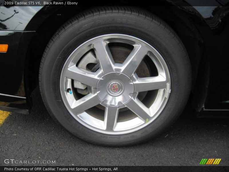 Black Raven / Ebony 2009 Cadillac STS V6