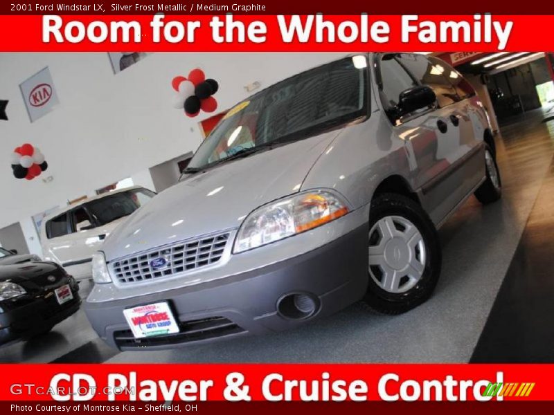 Silver Frost Metallic / Medium Graphite 2001 Ford Windstar LX
