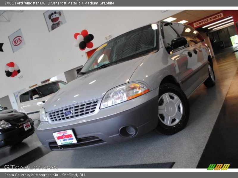 Silver Frost Metallic / Medium Graphite 2001 Ford Windstar LX