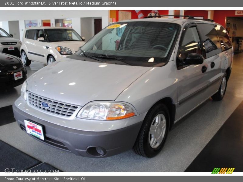 Silver Frost Metallic / Medium Graphite 2001 Ford Windstar LX