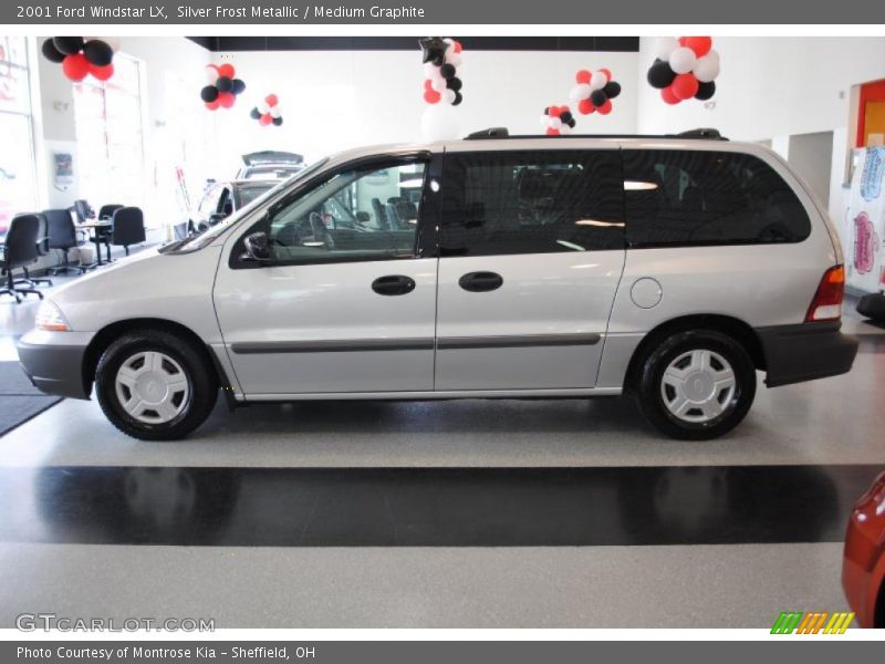 Silver Frost Metallic / Medium Graphite 2001 Ford Windstar LX