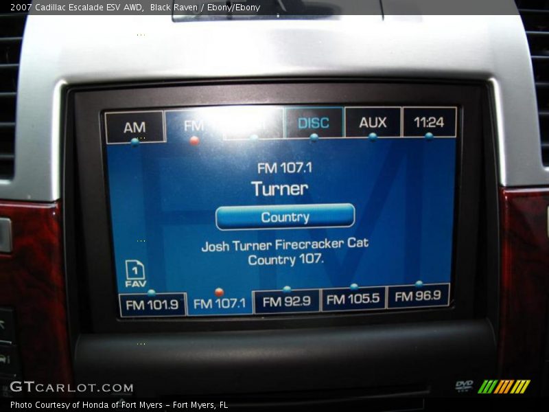 Black Raven / Ebony/Ebony 2007 Cadillac Escalade ESV AWD
