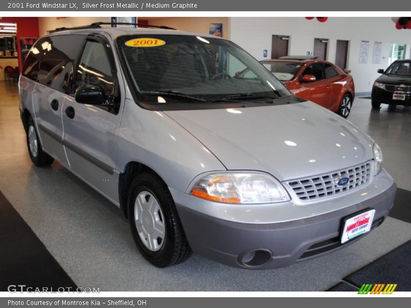 Silver Frost Metallic / Medium Graphite 2001 Ford Windstar LX