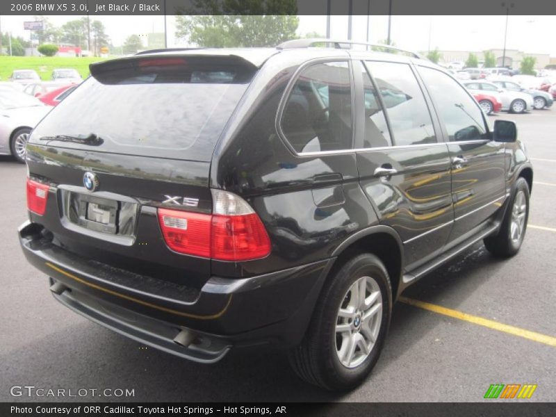 Jet Black / Black 2006 BMW X5 3.0i