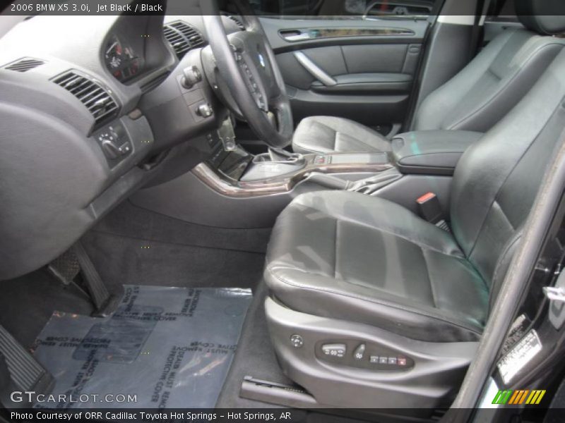 Jet Black / Black 2006 BMW X5 3.0i