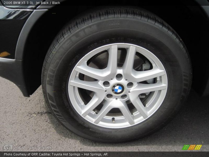 Jet Black / Black 2006 BMW X5 3.0i