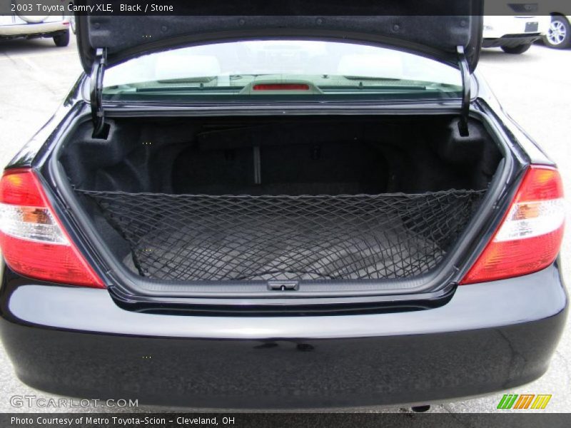 Black / Stone 2003 Toyota Camry XLE