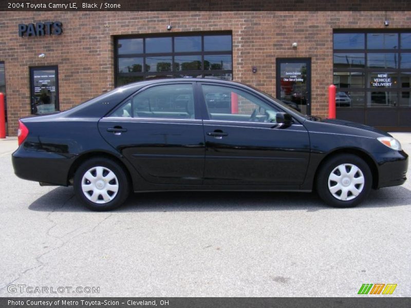 Black / Stone 2004 Toyota Camry LE
